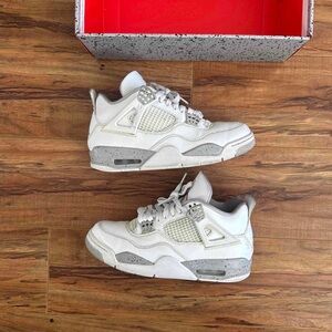 Jordan 4 Retro White Oreo Size 8